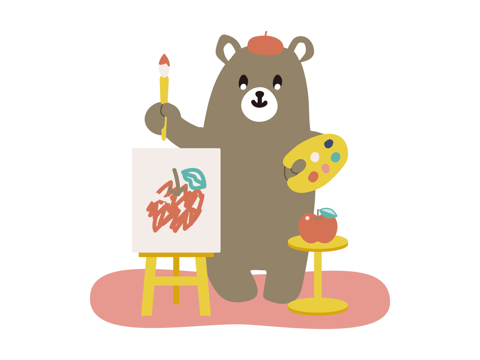 くまの絵