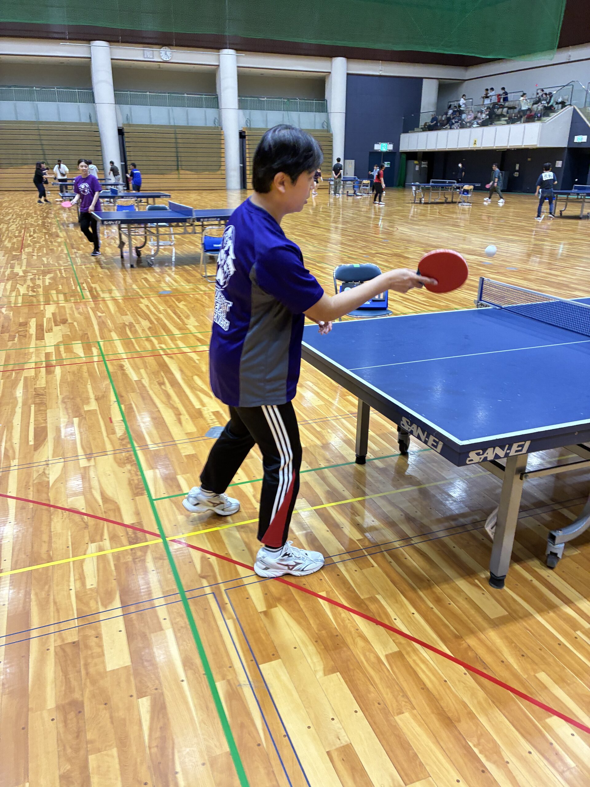 初出場のメンバーの姿